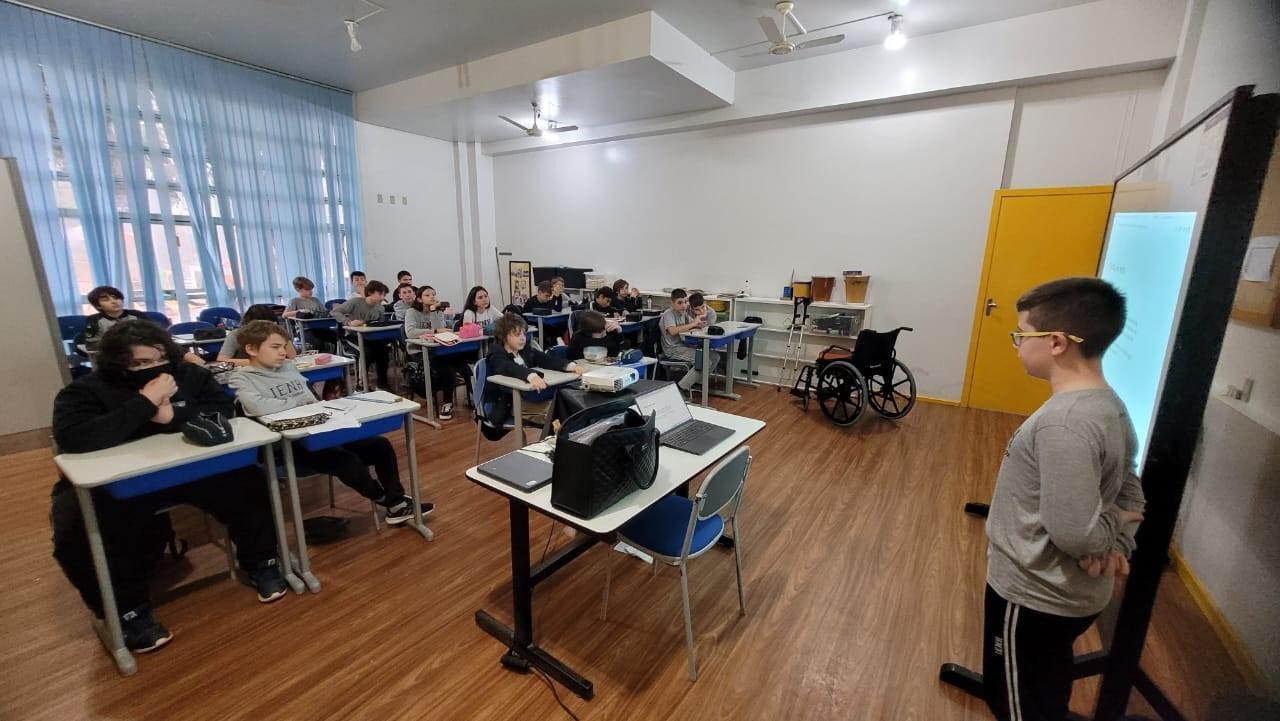 Alunos do 6º ano da Unidade Pindorama aprendem técnicas de mindfulness