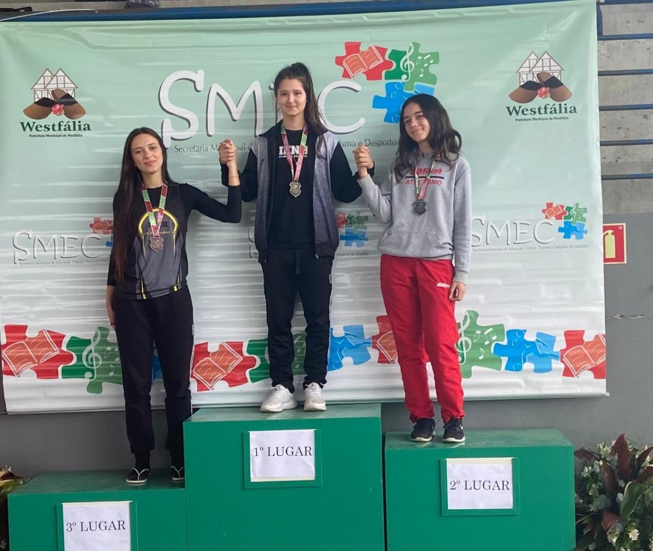 Atletismo da IENH conquista 29 medalhas no Troféu Westfália