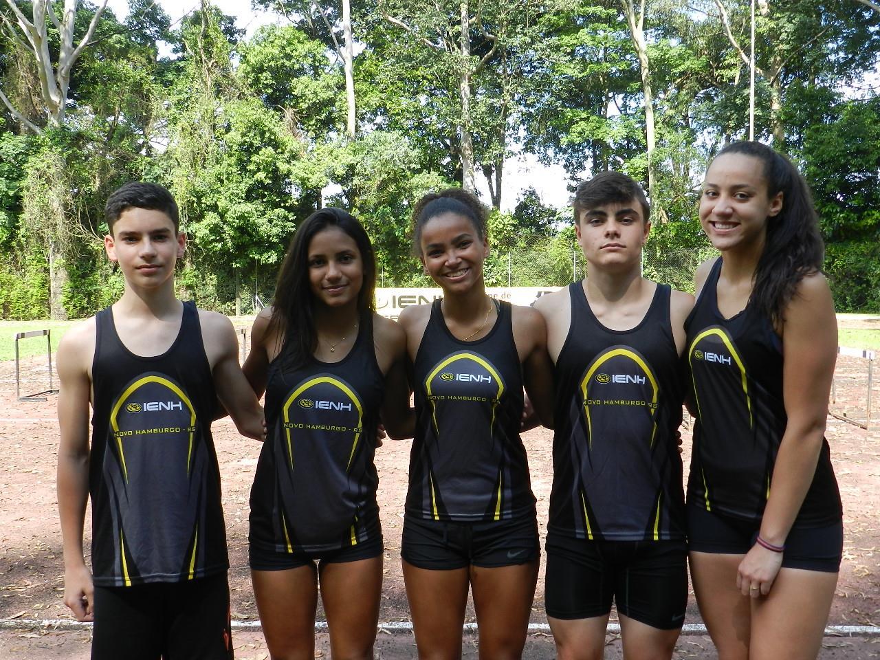 Atletismo da IENH nos Jogos Escolares Brasileiros