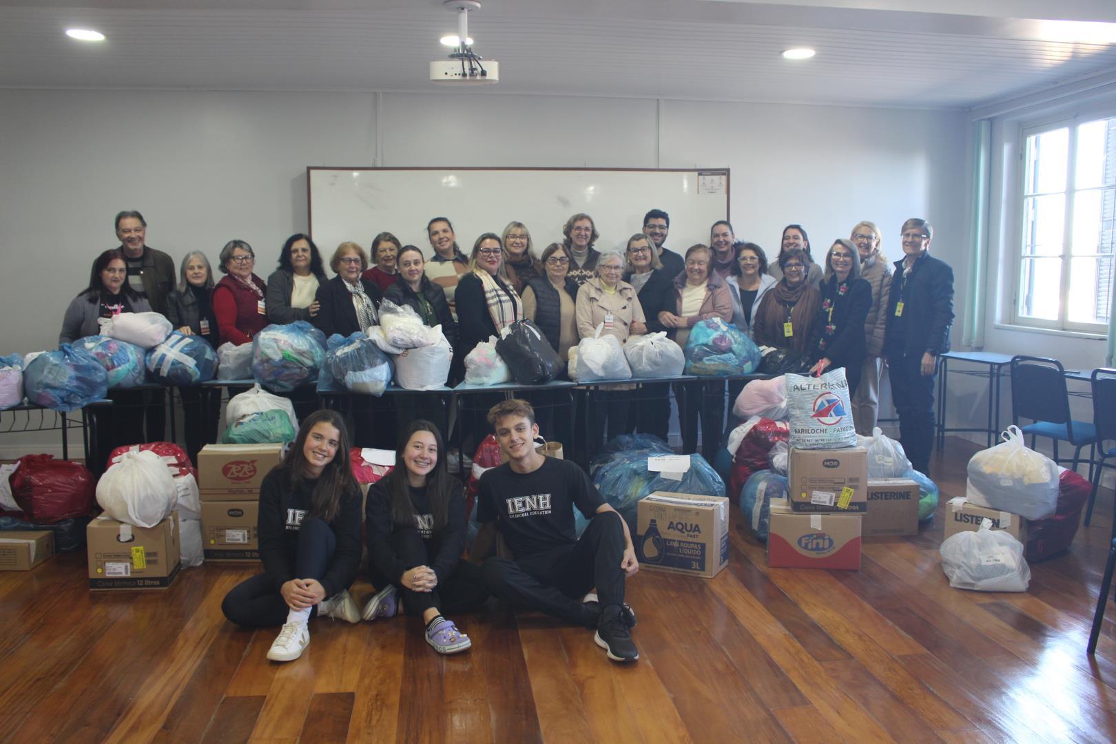 Doações do Grupo Ellos e GECA beneficiam instituições parceiras da IENH