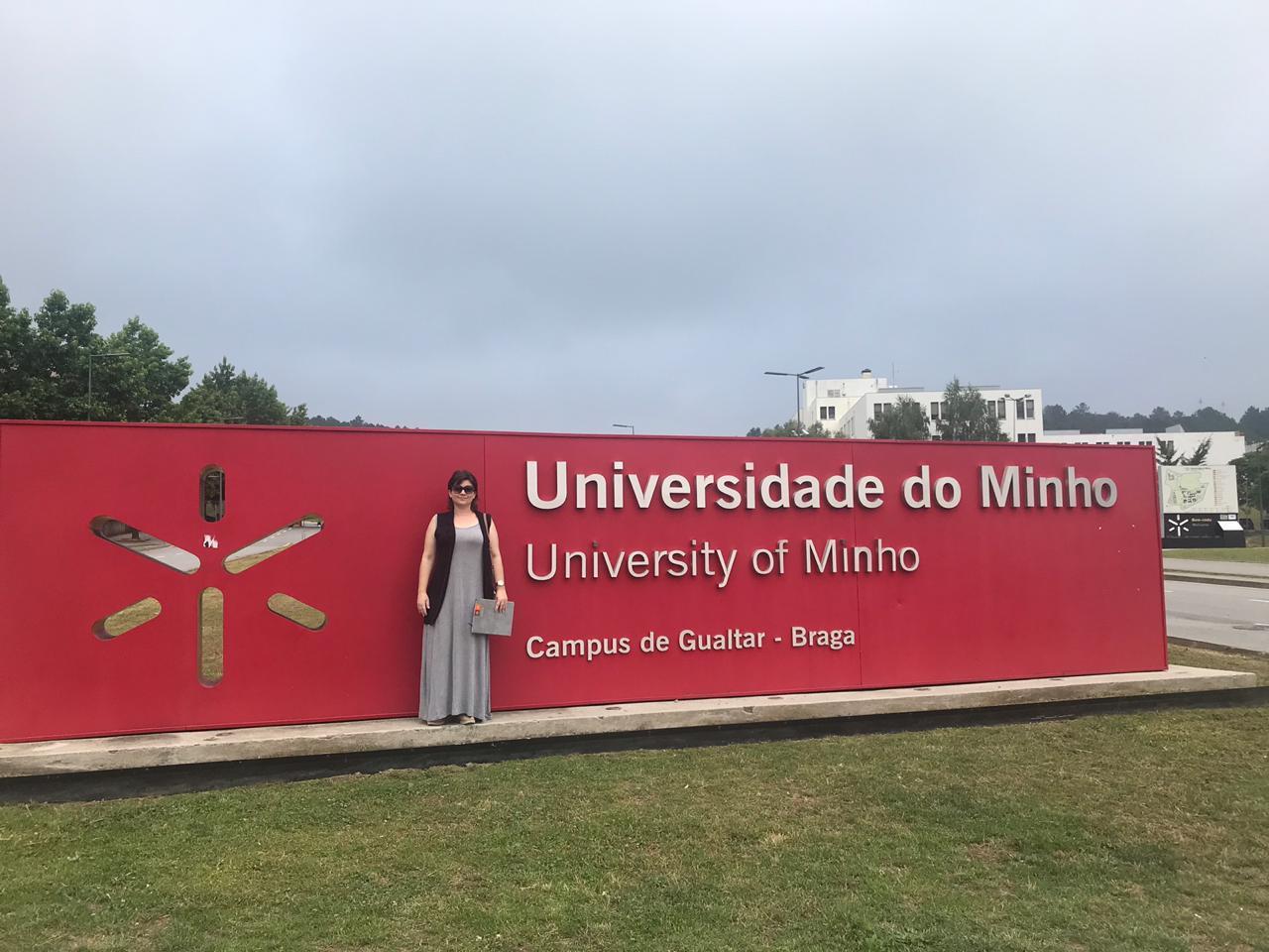 Em Portugal, acadêmica da Faculdade IENH apresenta artigo desenvolvido a partir do TCC