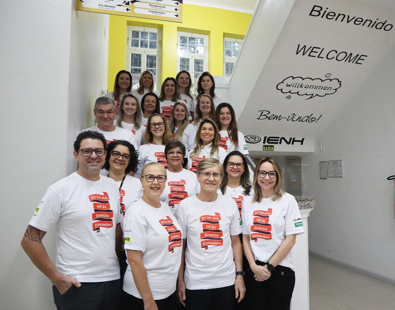 Equipe da IENH em contagem regressiva para o bicentenário da Imigração Alemã