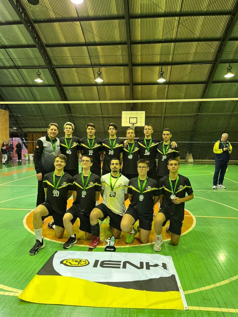 Equipe de voleibol Sub-18 masculino da IENH conquista vaga para a etapa final da ONASE