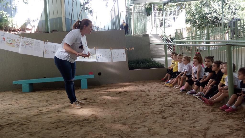 Hora do conto dos Níveis 2 trabalha as emoções dos primeiros dias de aula na escola