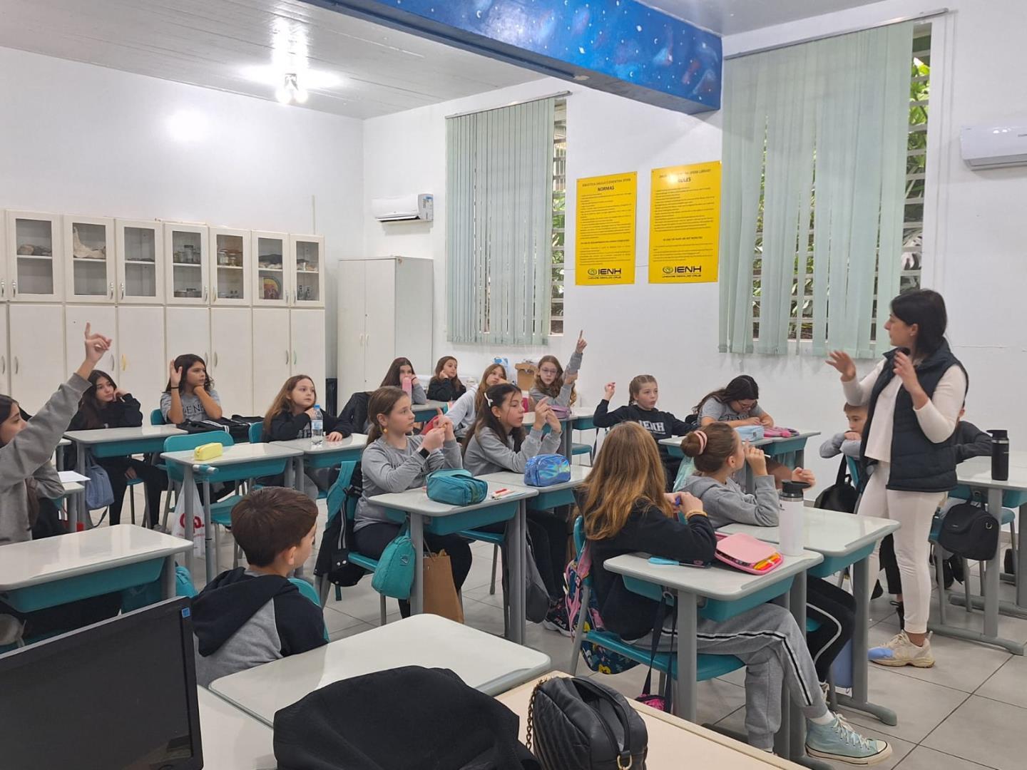 IENH retoma aulas com plano de acolhimento para receber os alunos