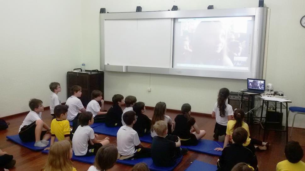 Intercâmbio on-line na Unidade Pindorama