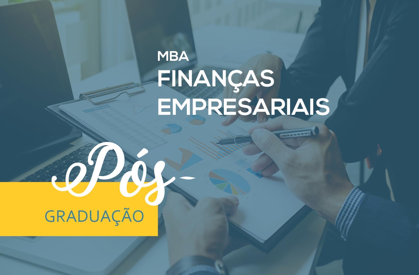 MBA em Finanças Empresariais é opção de curso na Faculdade IENH