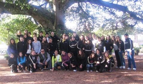 Alunos da Fundação Evangélica visitam Sítio Pedagógico em Viamão