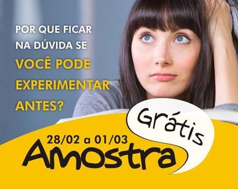 Amostra grátis