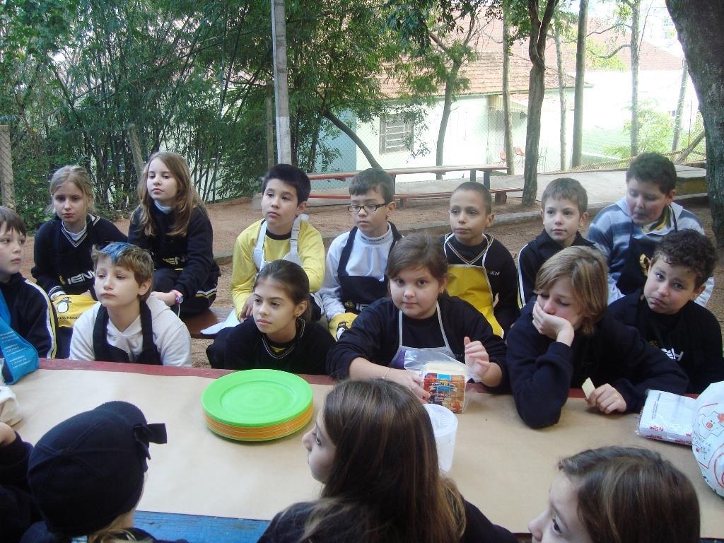 Culinária e show de talentos para os estudantes do 4º ano do Currículo Bilíngue