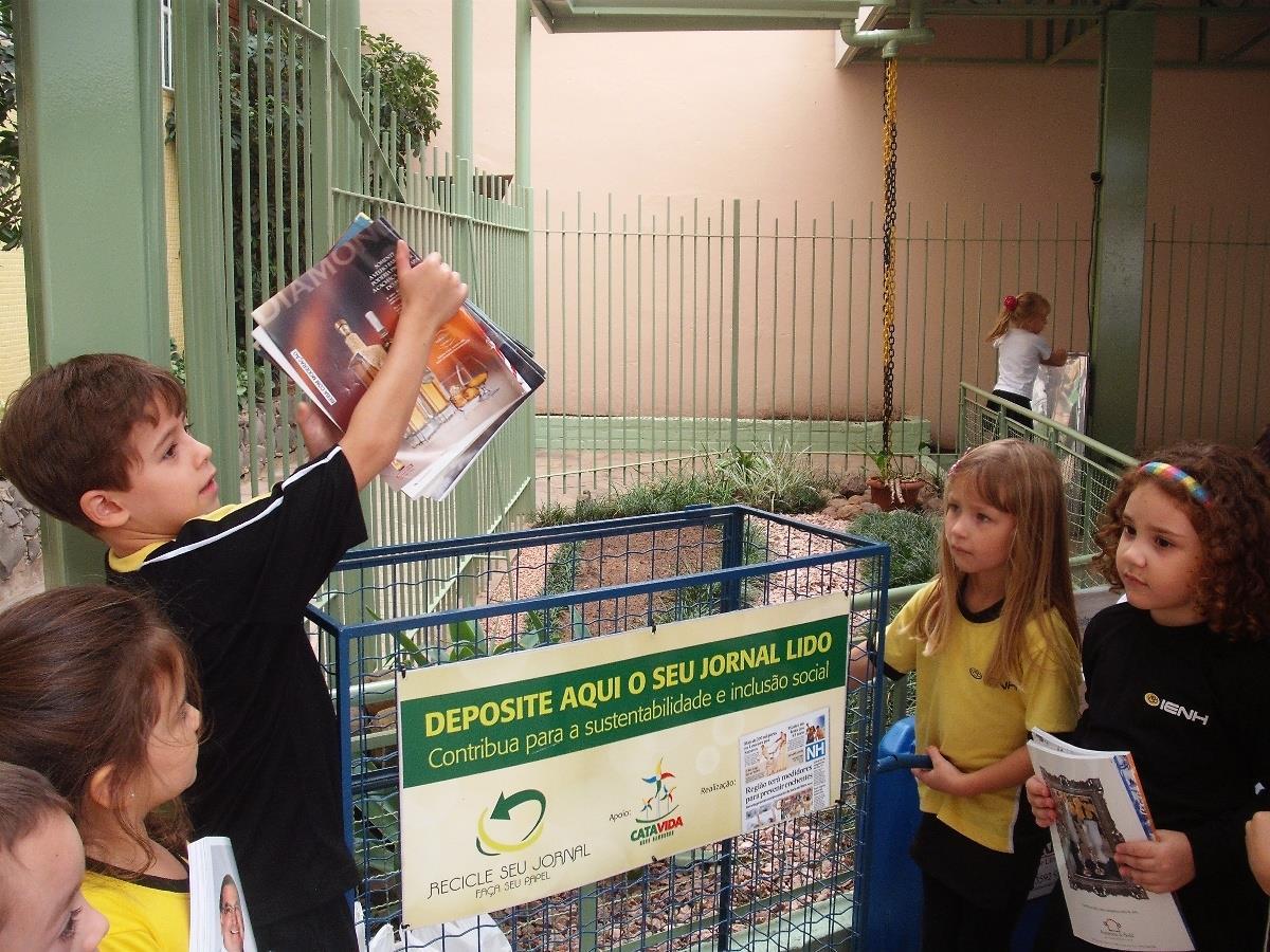 Campanhas de coletas de resíduos na Unidade Oswaldo Cruz
