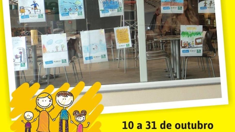 Pequenos artistas da IENH expõem no Platinum Outlet