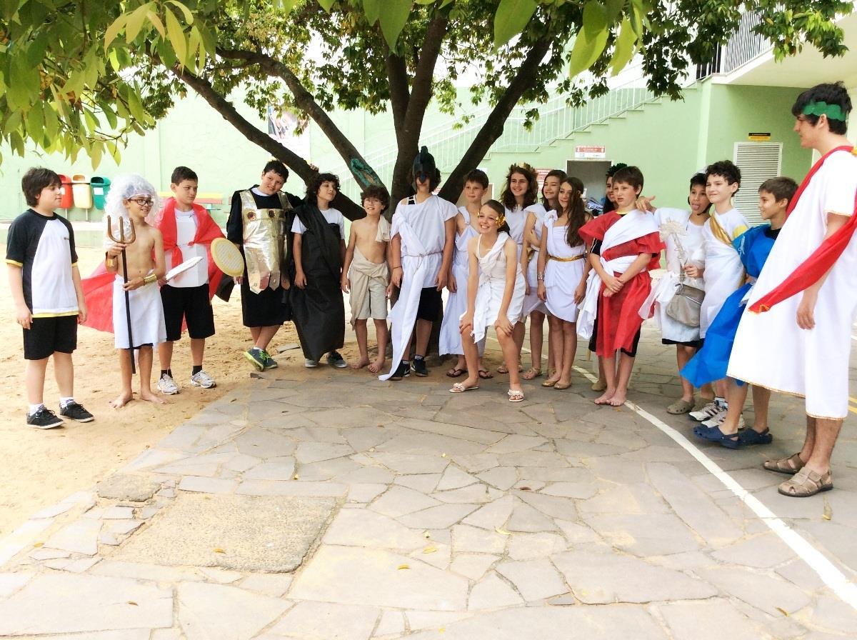 “Um dia de grego” para os alunos dos 6ºs anos