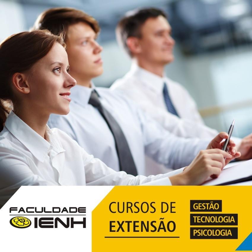 Cursos de Extensão com inscrições abertas na IENH