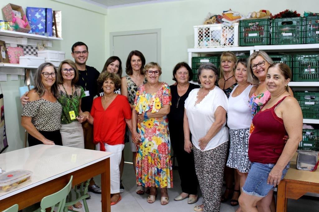 Promovendo a solidariedade, Grupo de Mulheres Voluntárias Ellos inicia as atividades de 2018