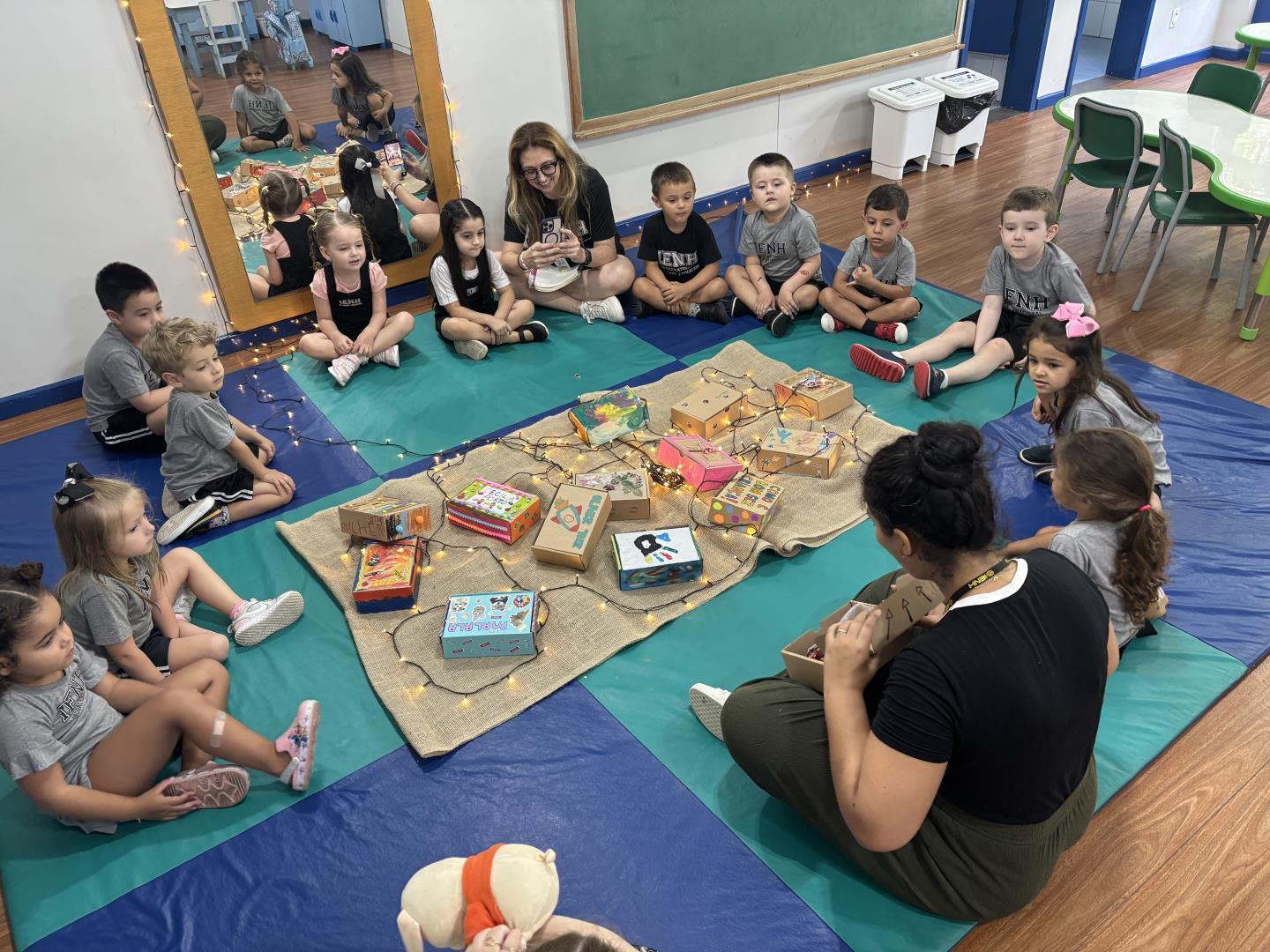 Treasure Box fortalece vínculos e valoriza a história de cada criança na Unidade Pindorama 