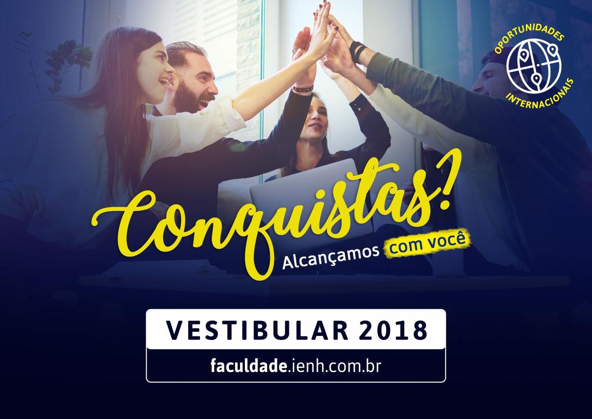 Vestibular de Verão da Faculdade IENH com inscrições abertas