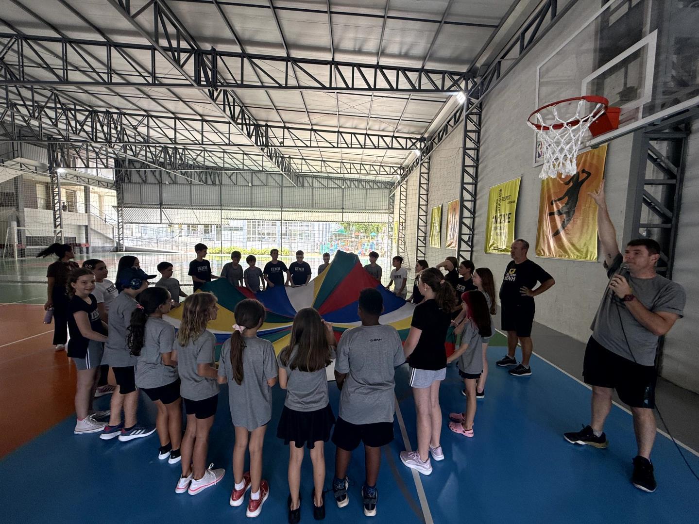 Year 5 da Unidade Pindorama inicia o ano letivo com atividades de integração e aprendizagem ativa