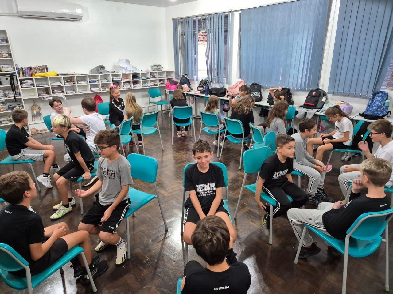 Year 5C da Unidade Oswaldo Cruz participa de atividade sobre Cultura de Paz 