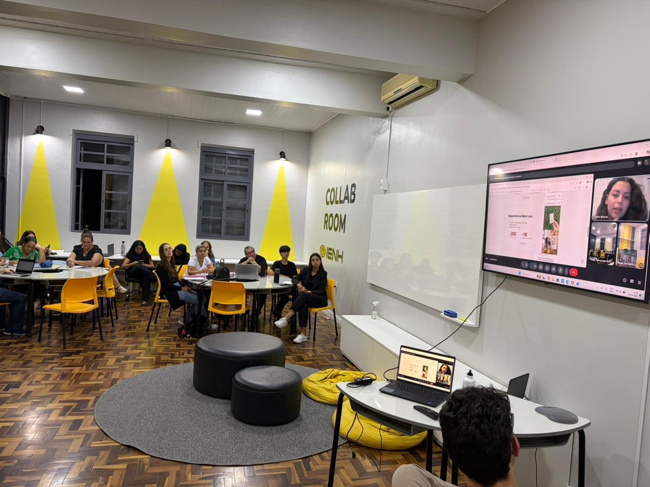 Educação empreendedora conectada ao mercado: alunos da IENH vivenciam prática com startup de impacto