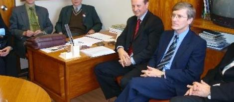 Diretor Geral da IENH participa de audiência com Ministro da Previdência Diretor Geral da IENH participa de audiência com Ministro da Previdência