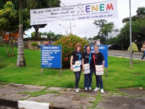 Docentes da IENH participam do Encontro Nacional de Educação Matemática