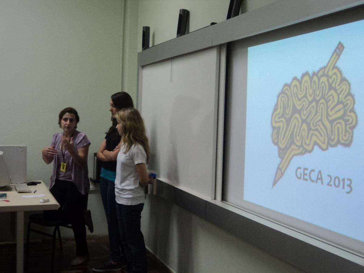 Reunião do GECA com representantes de turma