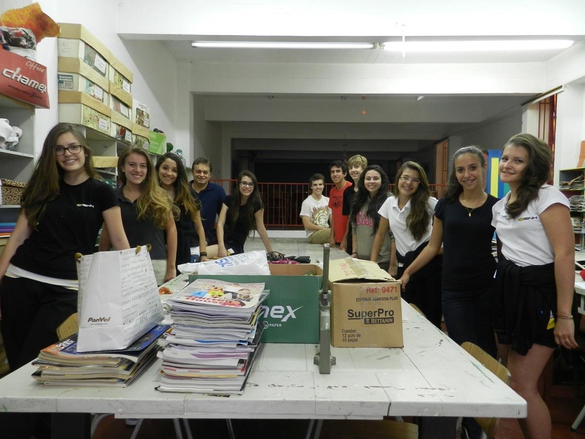 Estudantes da IENH participam do Programa Miniempresa