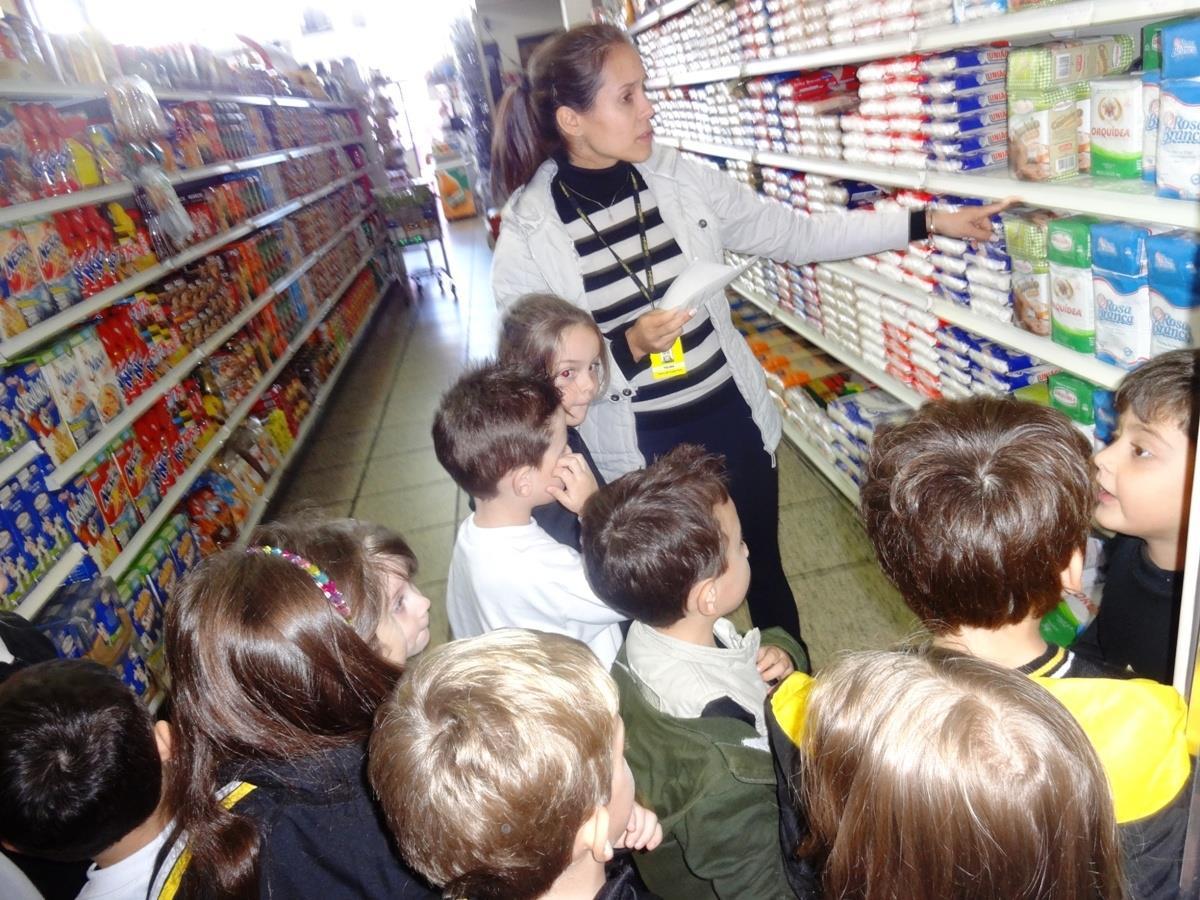 Visita ao supermercado oportuniza a compreensão do consumo