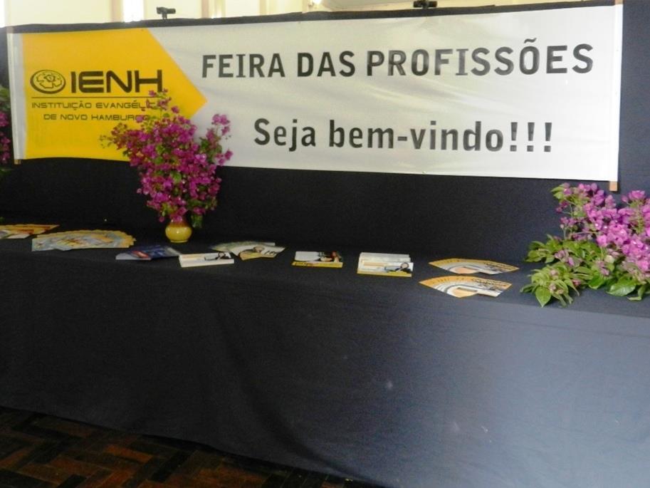 Feira das Profissões para estudantes do Ensino Médio