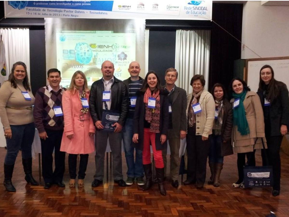 Docentes da Faculdade IENH em Congresso de Professores