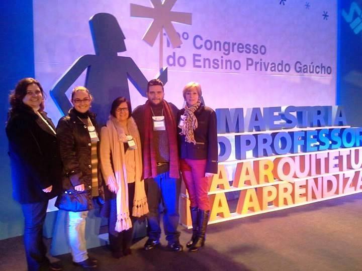 Colaboradores participam de Congresso do Ensino Privado Gaúcho