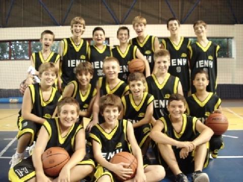 Basquete Mirim Masculino da IENH participa do Campeonato Estadual da Liga AGABAS