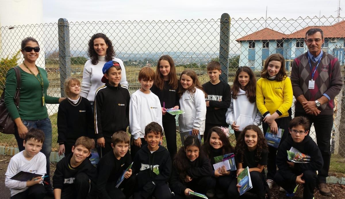 Alunos da Unidade Pindorama visitam a COMUSA