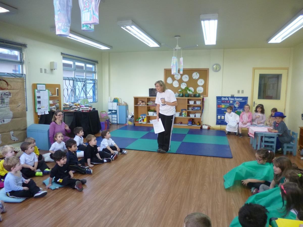 Alunos do Nível 5 da Educação Infantil partilham vivências