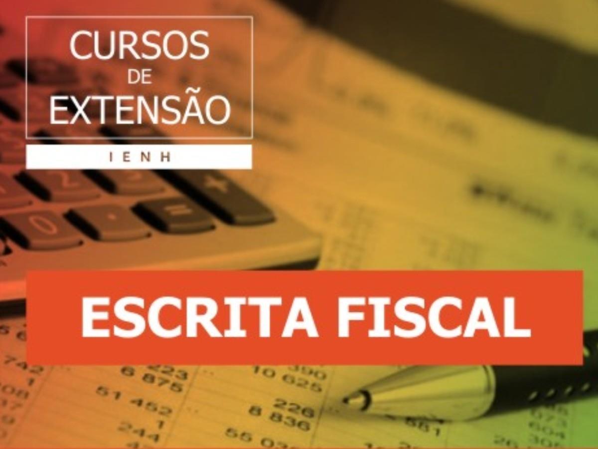 Escrita Fiscal é tema de Curso de Extensão