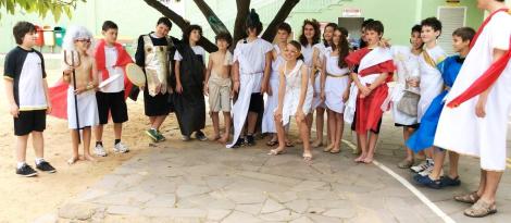 “Um dia de grego” para os alunos dos 6ºs anos