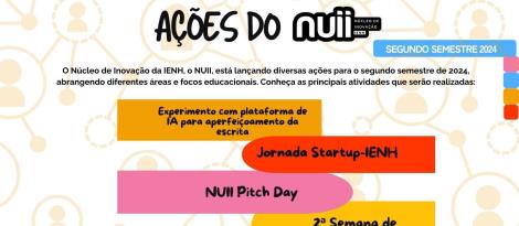 NUII inicia o segundo semestre com diversos projetos  NUII inicia o segundo semestre com diversos projetos